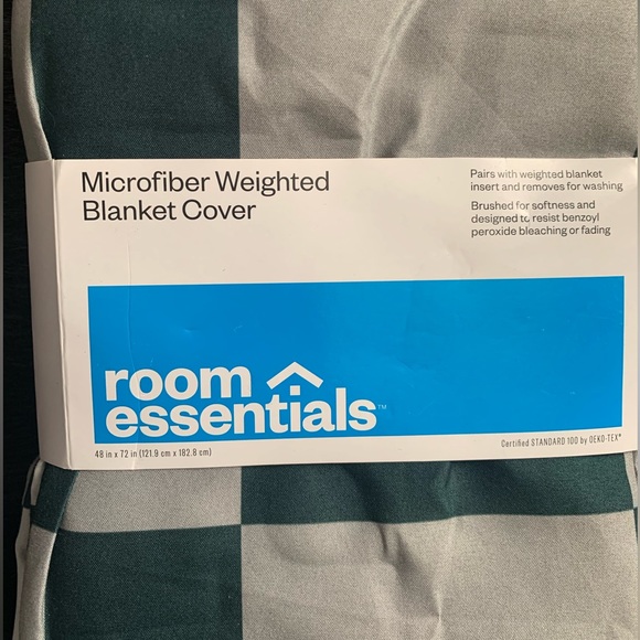 Room Essentials Bedding Nwt Room Essentials Green Checkered